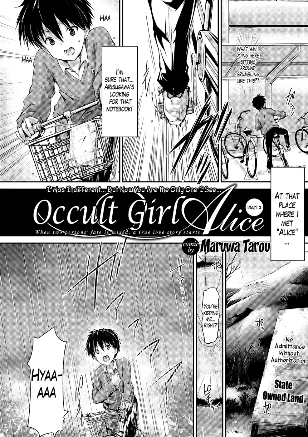 Hentai Manga Comic-Occult Girl Alice-Chapter 2-2